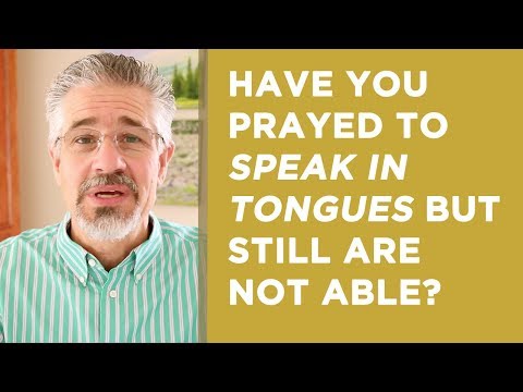 What are the obstacles to speaking in tongues?