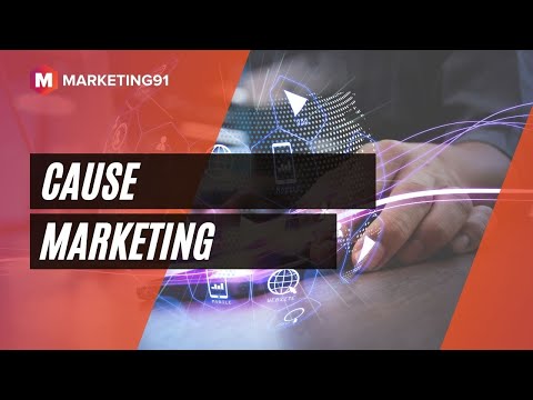 What is the concept of cause marketing?