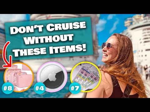 What essentials to pack for a cruise