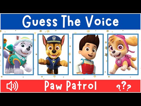 Which Paw Patrol Character Best Represents You?