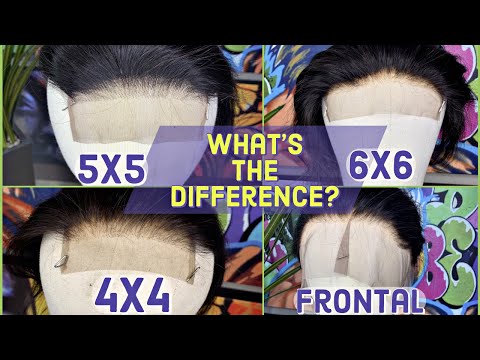 What sets 4x4 lace apart from 13x4?