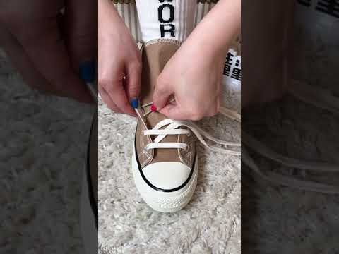 What is the appropriate length of shoelaces for Converse high tops?