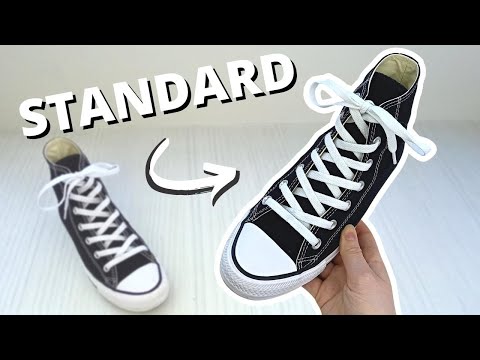 What is the length of Converse high top laces?