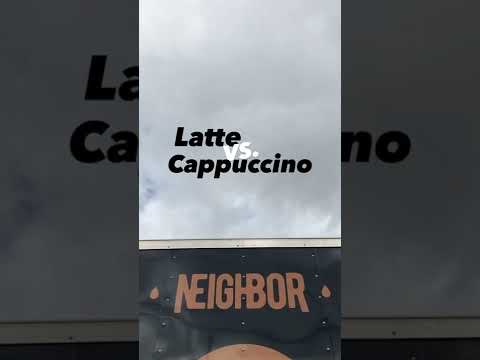 Distinguishing Between Latte and Cappuccino: A Comparative Analysis