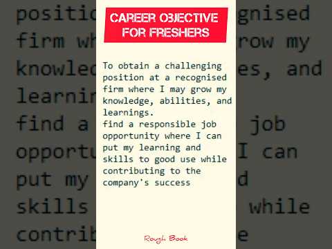 Understanding the Purpose of a Career Objective