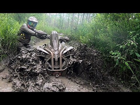 What is the recommended attire for ATV mudding?