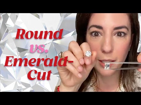 Which diamond cut appears the largest in size?
