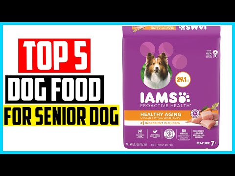What is the best dog food for senior dogs' overall health?