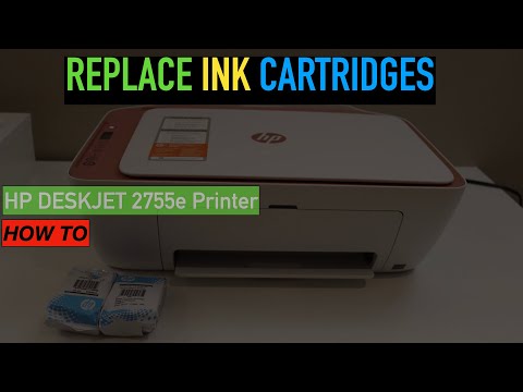 What type of ink does the HP DeskJet 2755e printer utilize?