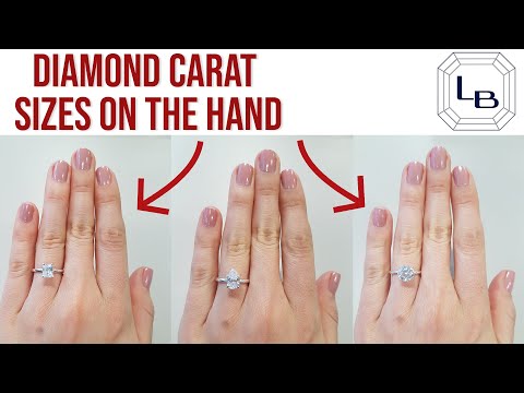 Which diamond cut appears the largest?