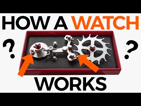 What object does a wristwatch encircle?