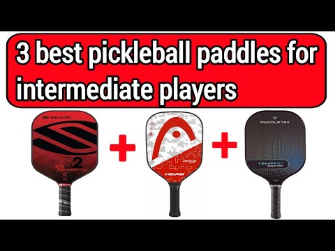 What pickleball paddle is ideal for intermediate players?