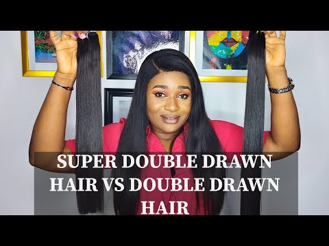 Understanding Double Drawn Hair