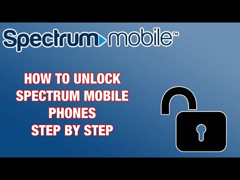 What is the unlock code for Spectrum network?