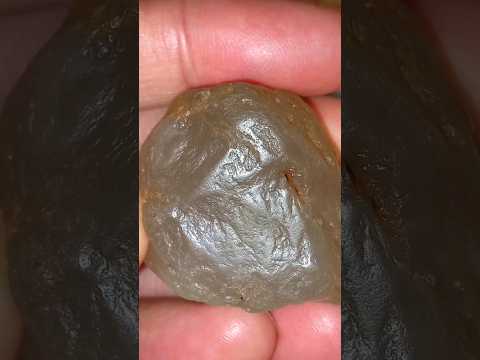 What is the appearance of a rough diamond?